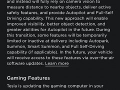 特斯拉将移除steam游戏功能 车主游戏体验受限